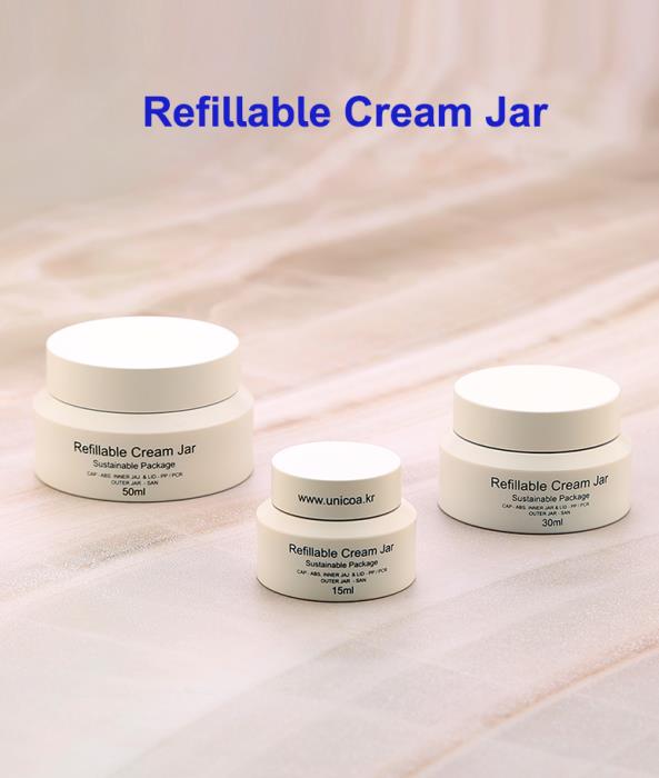 UNICOAs Refillable Cream Jar